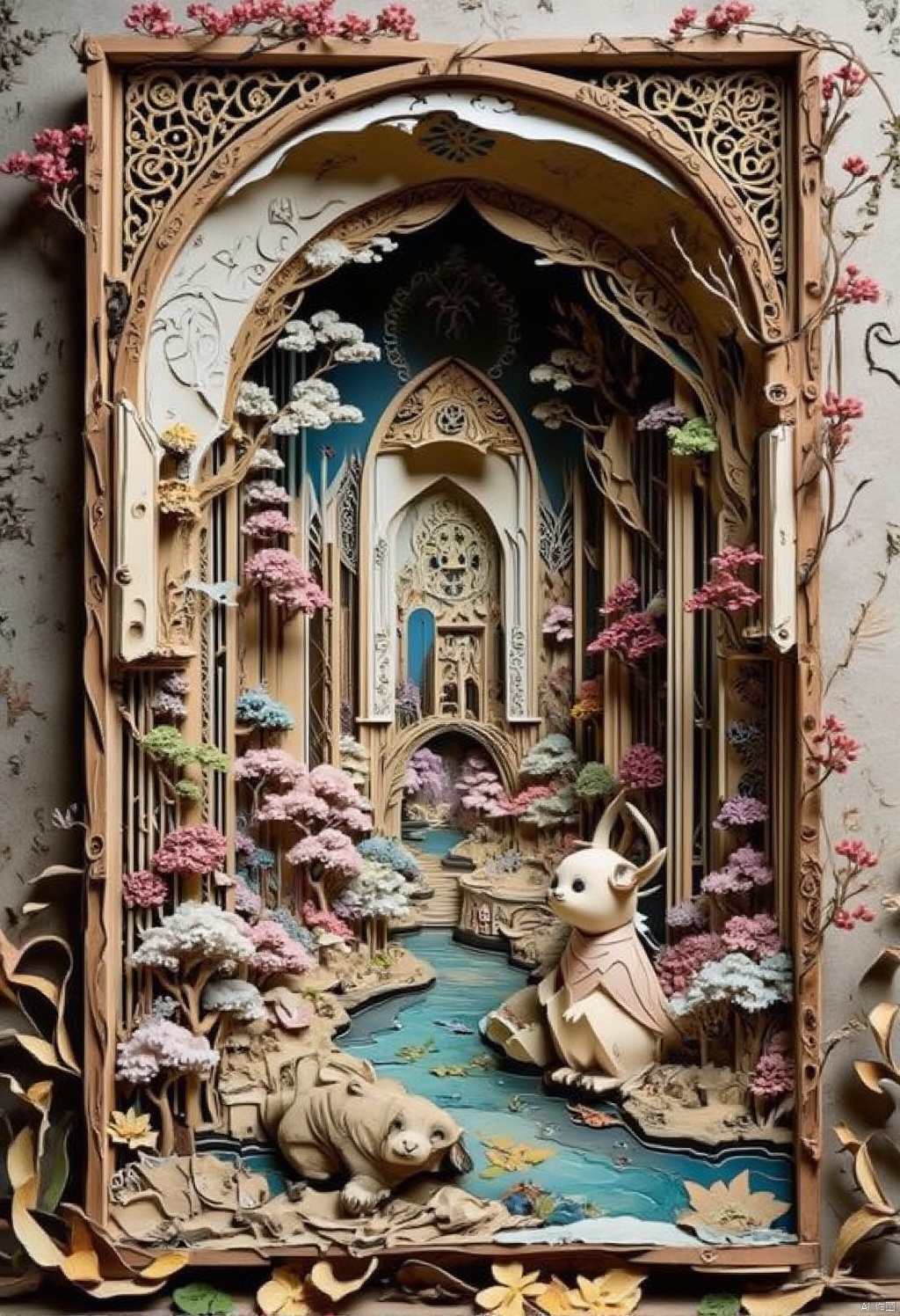 The art of decoupage