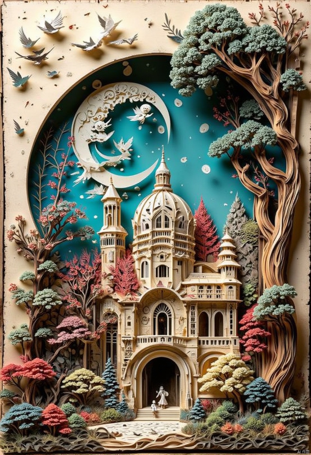 The art of decoupage