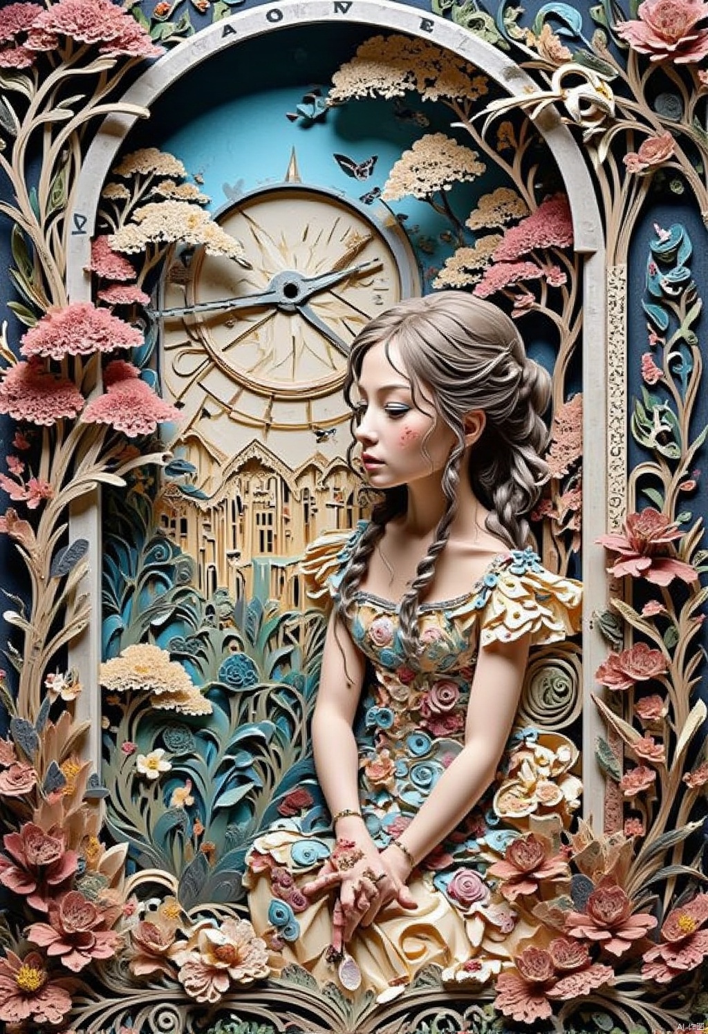 The art of decoupage
