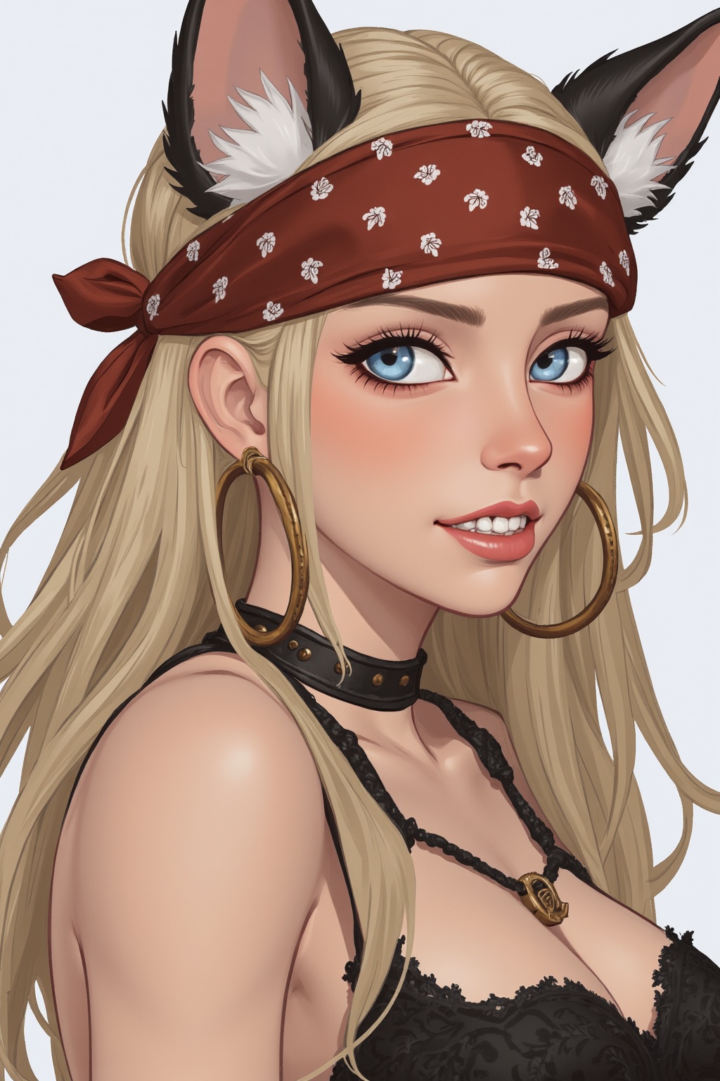 female,  solo,  piercing on Tensor.Art