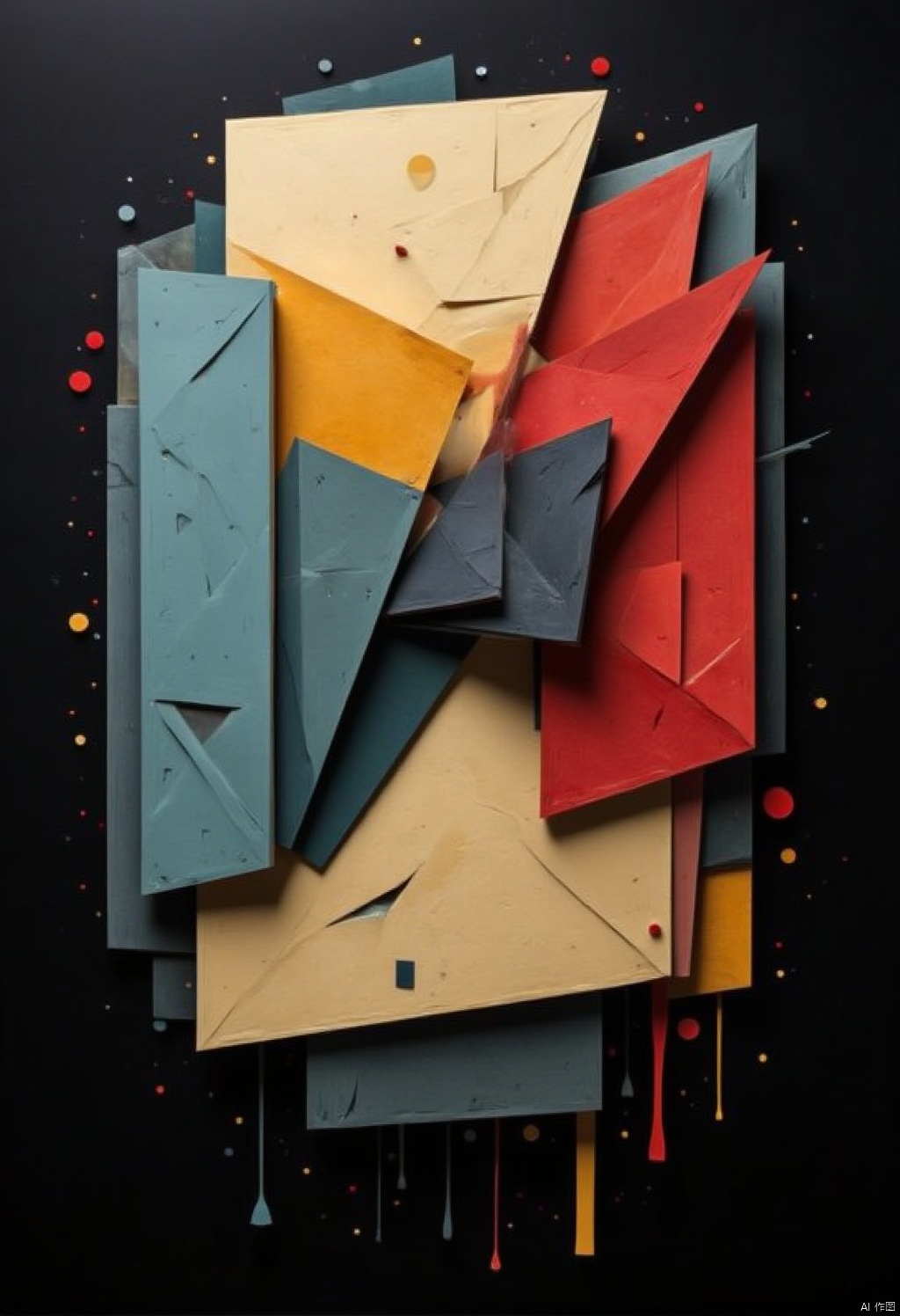 Abstract geometric style,