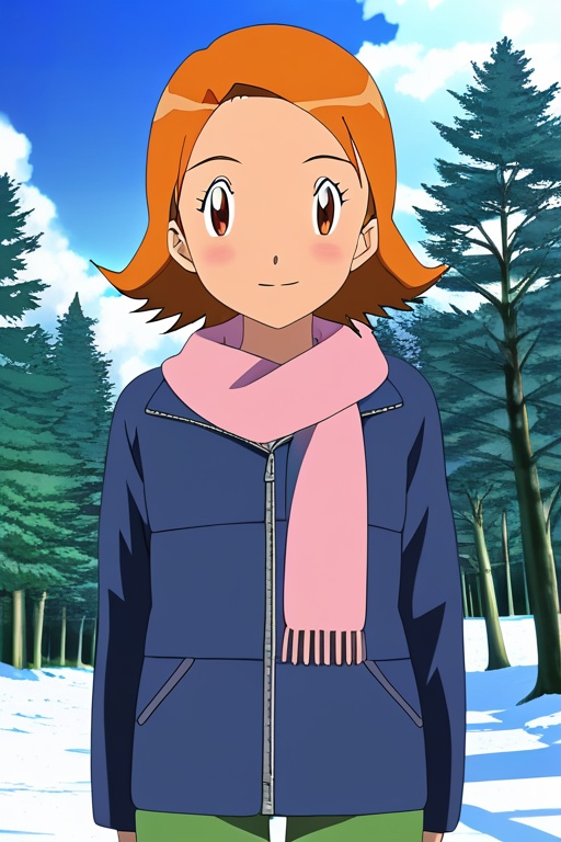 (1_girl,  1solo) digimon_adventure,  sora_takenouchi (Beautiful on Tensor.Art