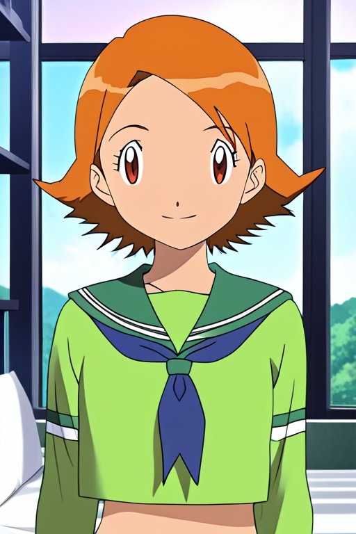 (1_girl,  1solo) digimon_adventure,  sora_takenouchi (Beautiful on Tensor.Art