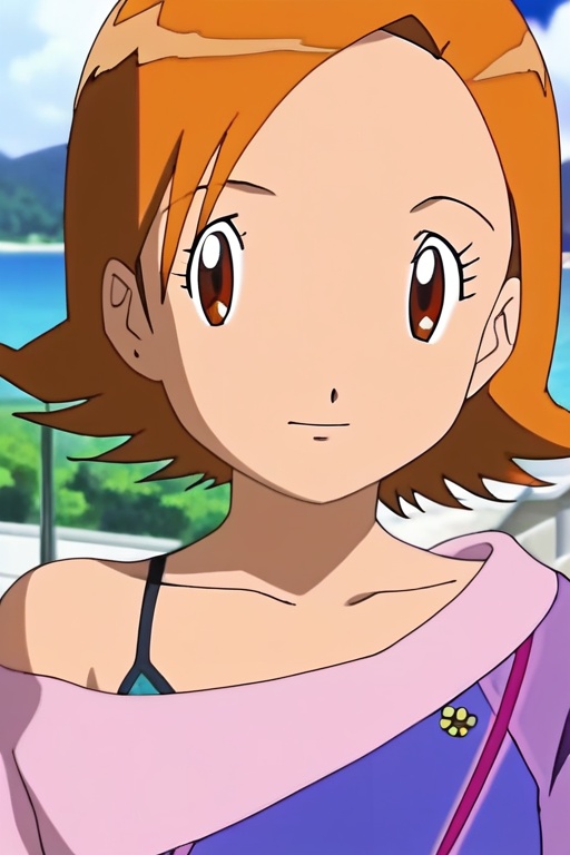(1_girl,  1solo) digimon_adventure,  sora_takenouchi (Beautiful on Tensor.Art