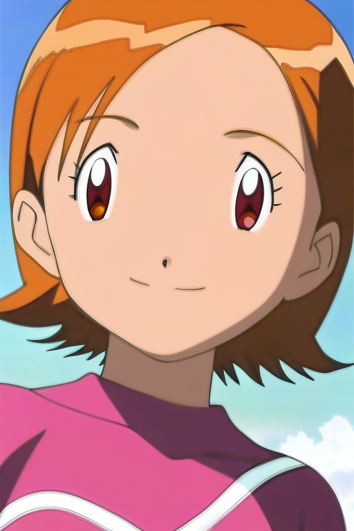 (1_girl,  1solo) digimon_adventure,  sora_takenouchi (Beautiful on Tensor.Art