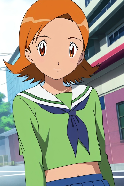 (1_girl,  1solo) digimon_adventure,  sora_takenouchi (Beautiful on Tensor.Art