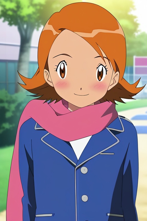 (1_girl,  1solo) digimon_adventure,  sora_takenouchi (Beautiful on Tensor.Art