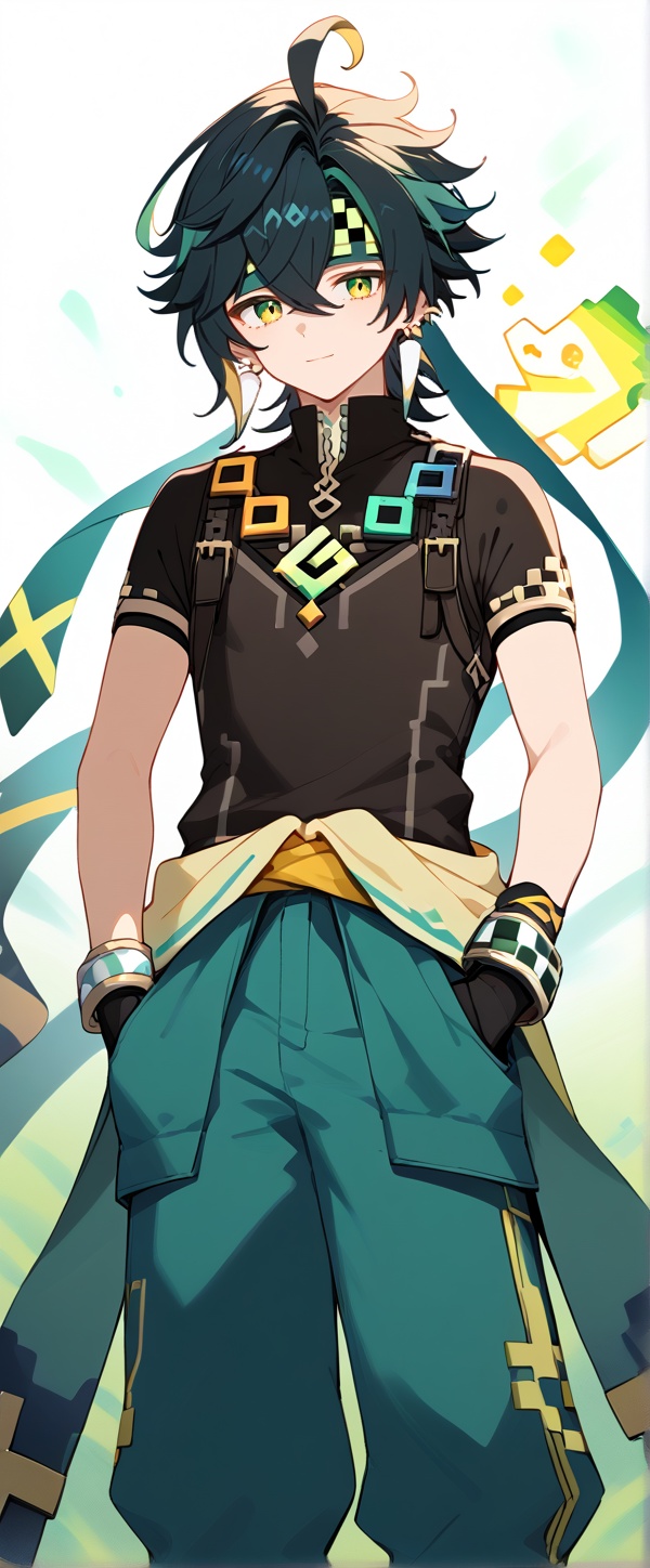 1boy,  solo,  male focus on Tensor.Art