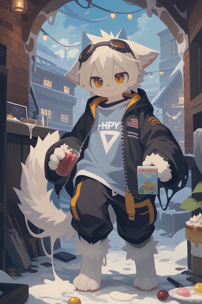 furry,goo,love,boy,shota,T-shirt,shots,coat,love, build up,cake,candies,food,magazine, HTTP,shota,foot foucs, shota,white cat ears , ice,snow,Juvenile,cat boy,bare foot,ultra detailed fur,