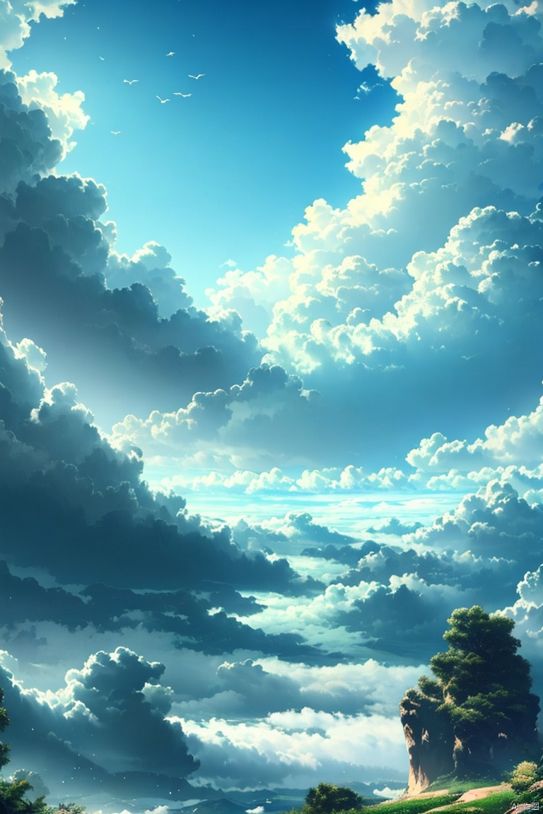 outdoors, sky, cloud, no humans, cloudy sky, scenery