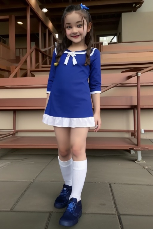 Little young girl 9year old,  mini dress,  fate_stay_night on Tensor.Art