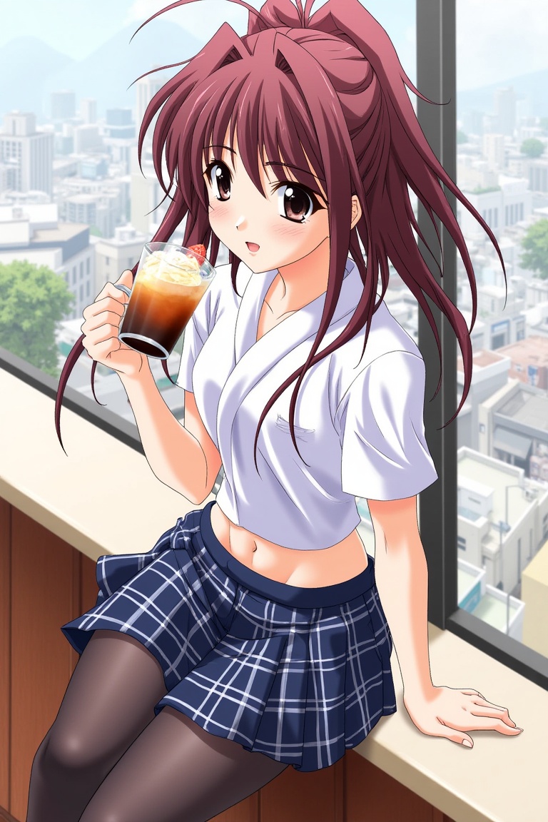 (Masterpiece;1.3),  Best Picture Quality,  ( School uniform) on Tensor.Art
