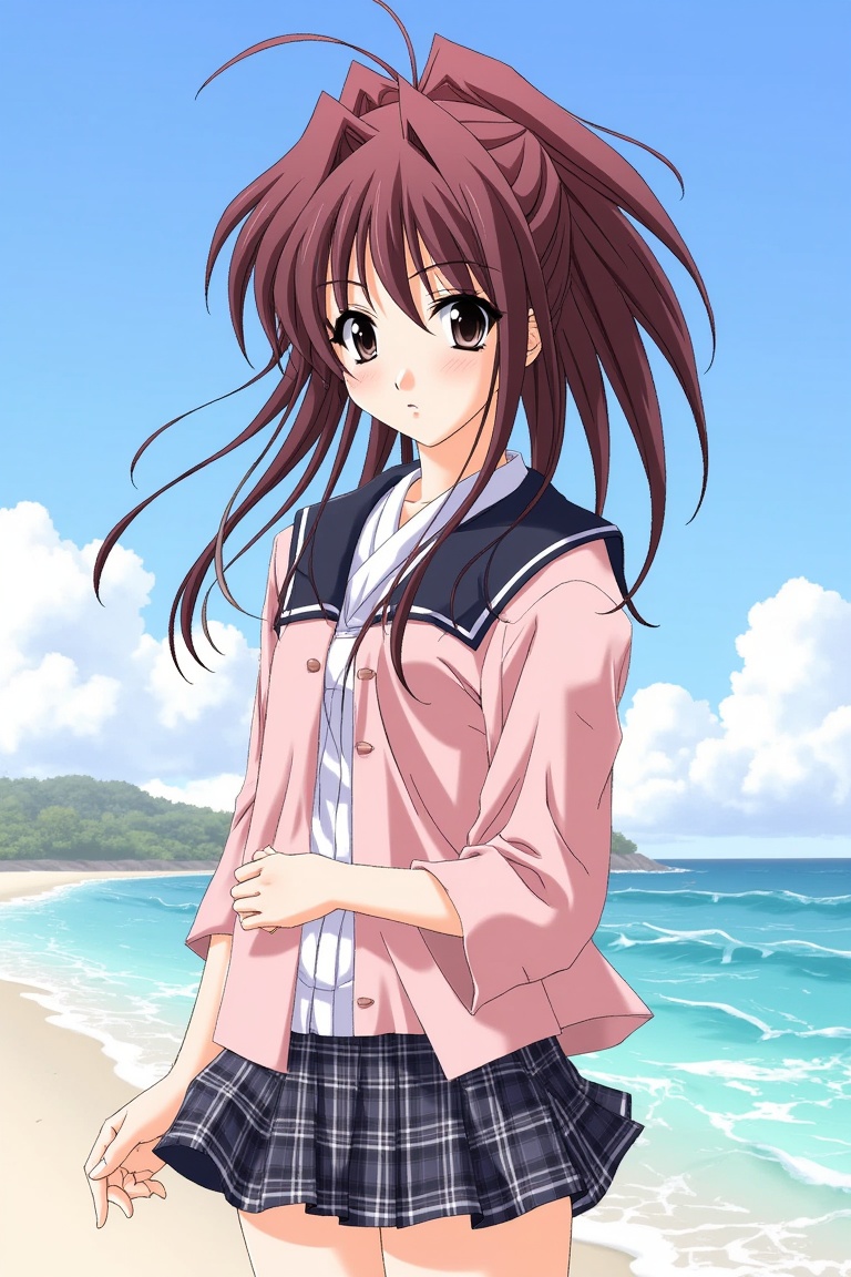 (Masterpiece;1.3),  Best Picture Quality,  ( School uniform) on Tensor.Art