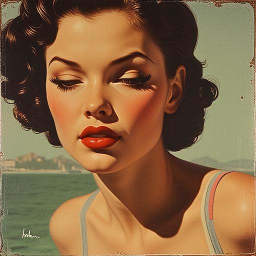 style of Alberto Vargas on Tensor.Art