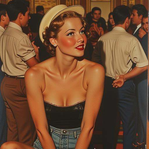 style of Alberto Vargas on Tensor.Art