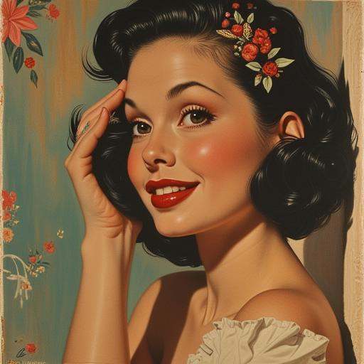 style of Alberto Vargas