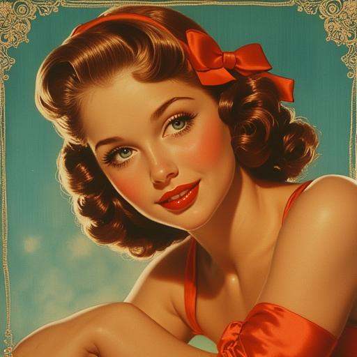 style of Alberto Vargas