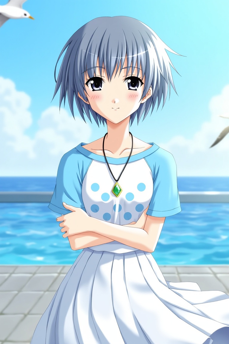 Best Quality,  short hair,  solo on Tensor.Art