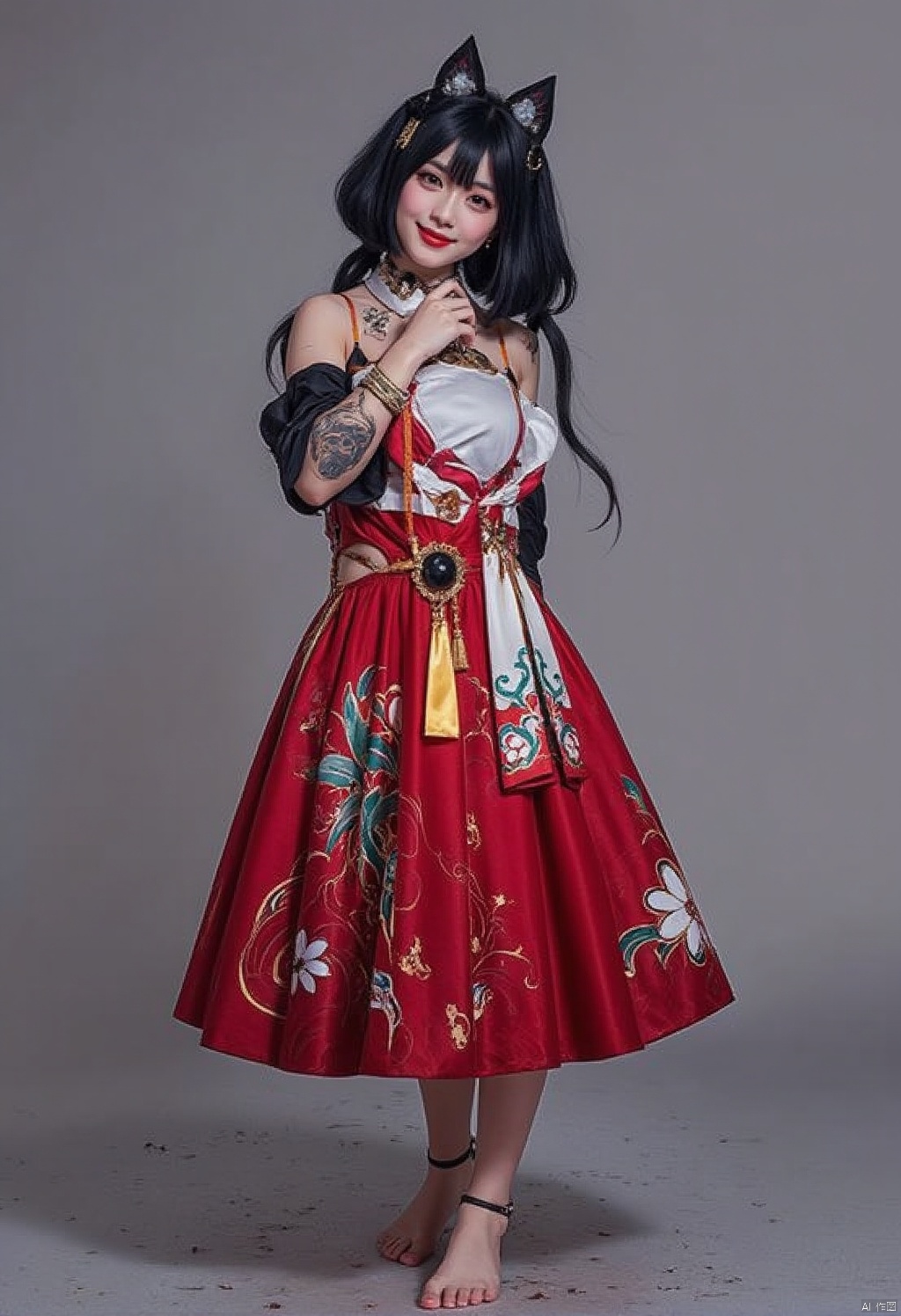 Cos Yunli's costume
