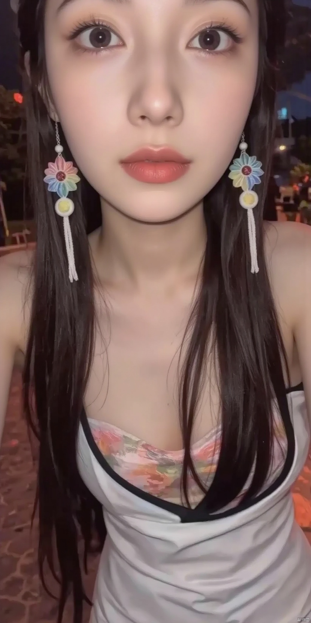 1girl, long hair, black hair, hat, solo focus,White impermanence