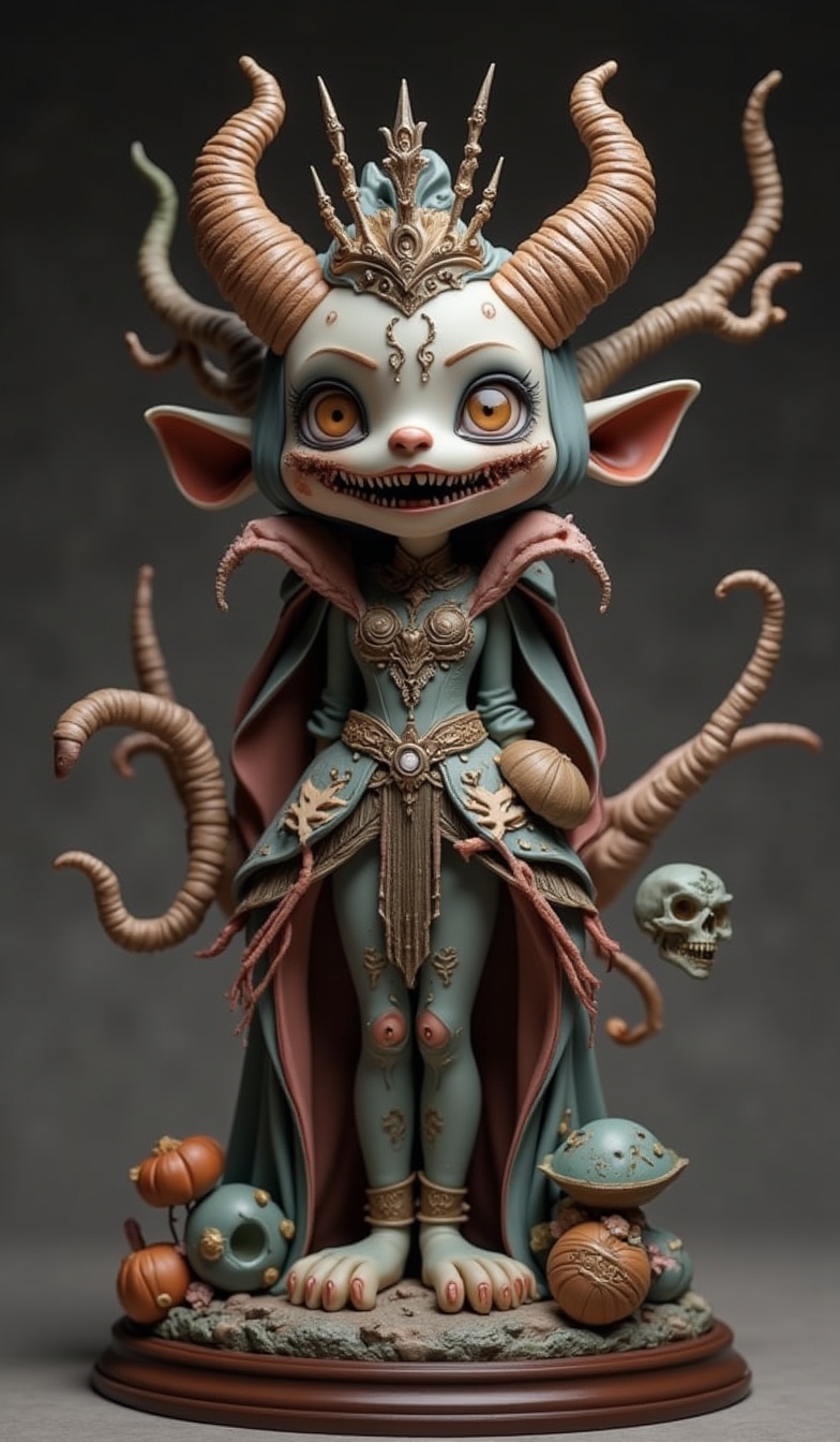 🎃Sculpey polymer clay concept model,  whimsical,  anime on Tensor.Art