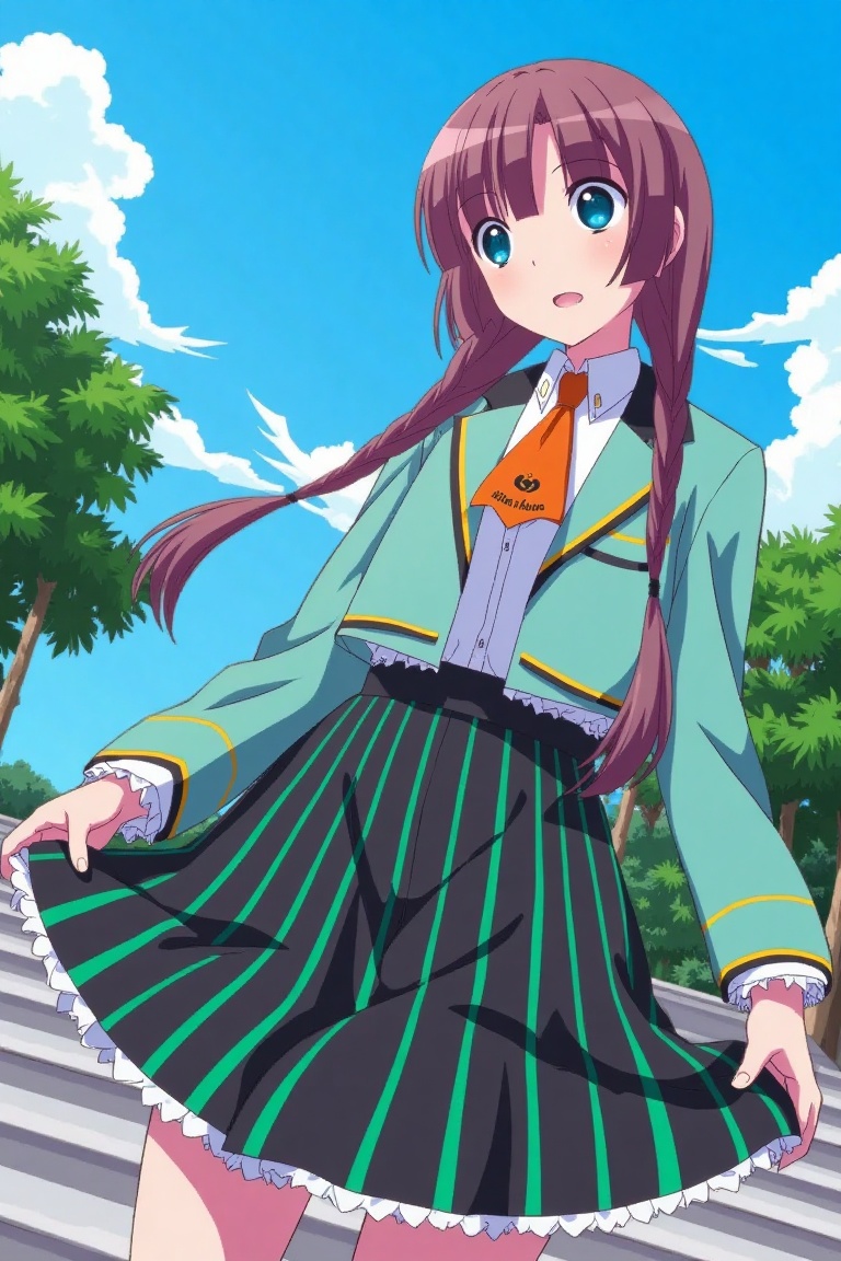 Best Quality,  Brown hair,  long hair on Tensor.Art