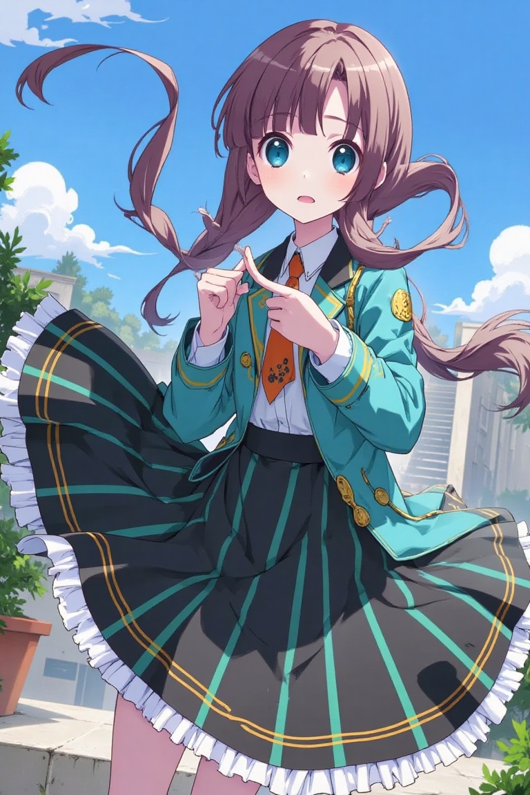 Best Quality,  Brown hair,  long hair on Tensor.Art
