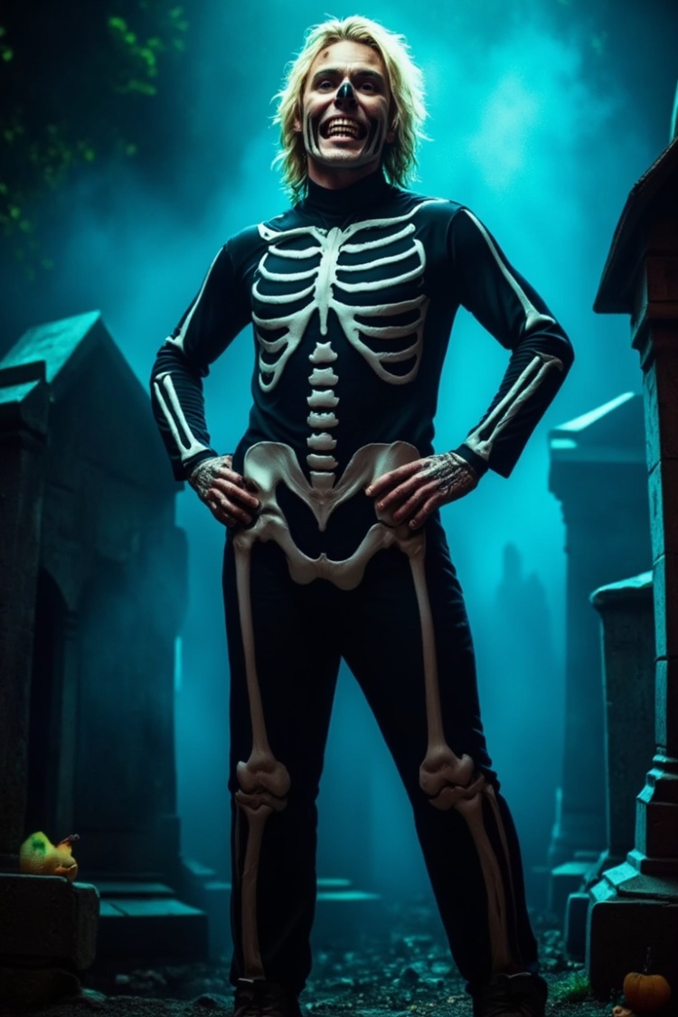 Helloween Makeup for F by KurtC PhotoEd on Tensor.Art