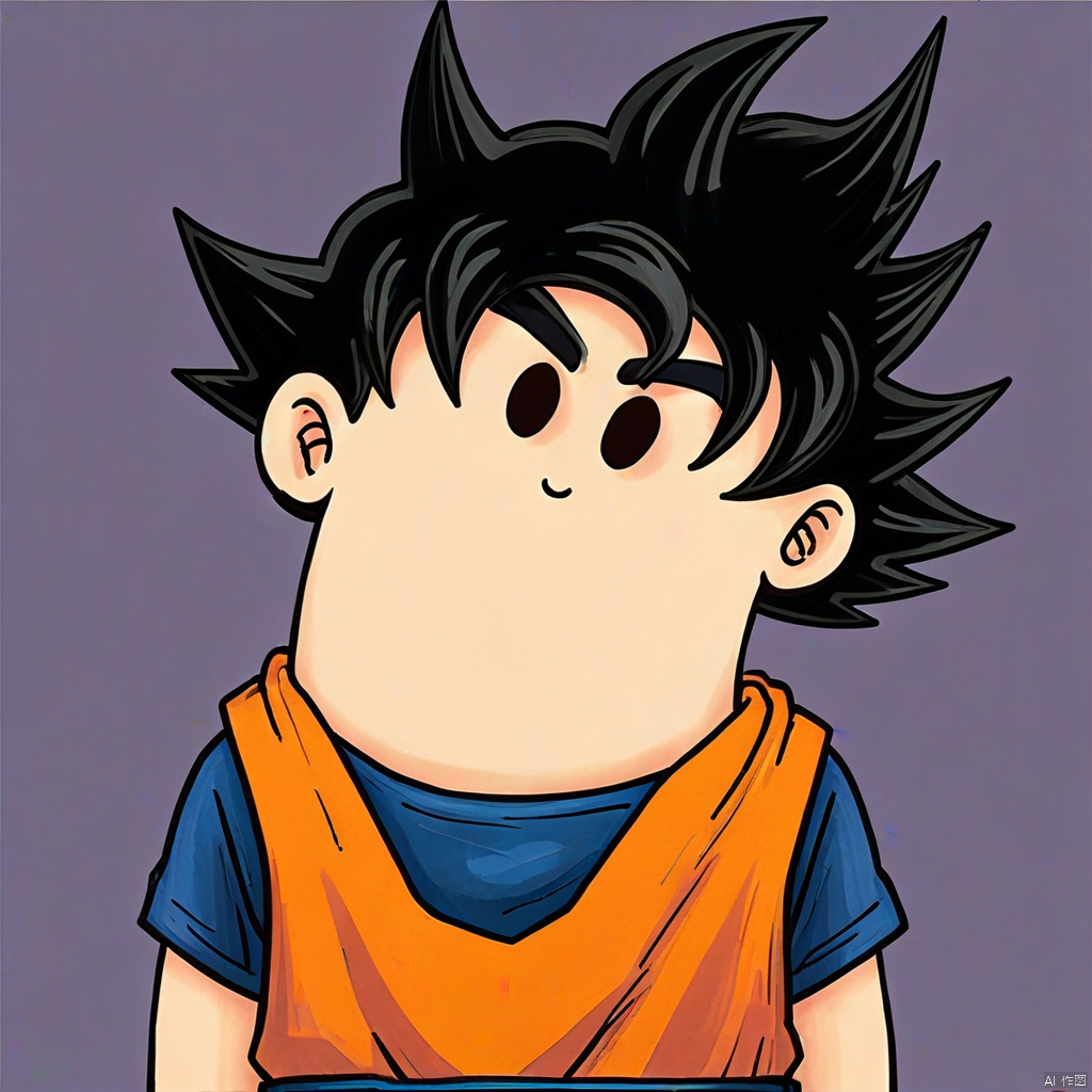 (Goku), Masterpiece, Crooked Neck, Cute