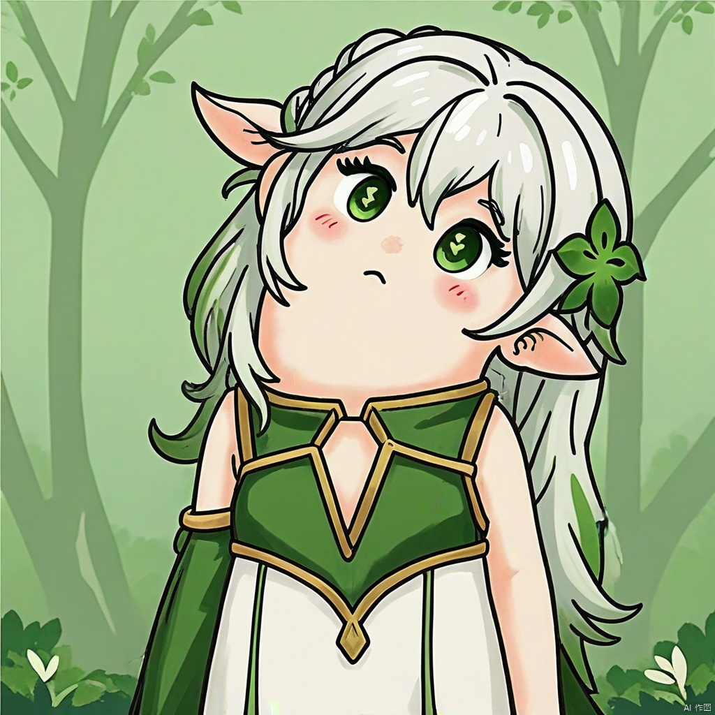 (NAHIDA), Masterpiece, Crooked Neck, Cute