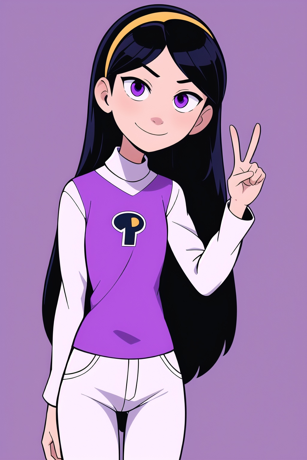 Violet_Parr,  1girl,  solo on Tensor.Art