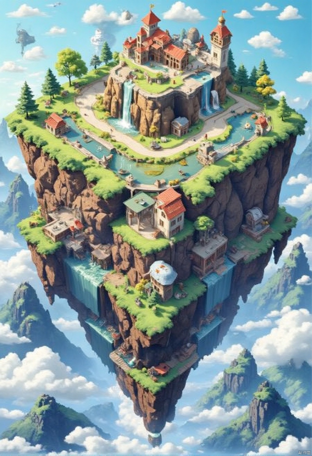 Isometric world,
