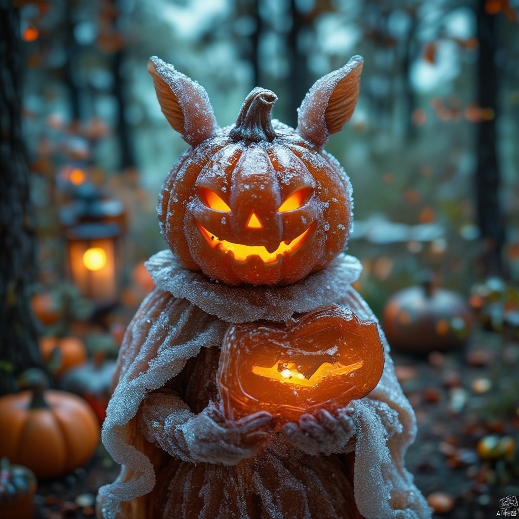 Halloween microphotography