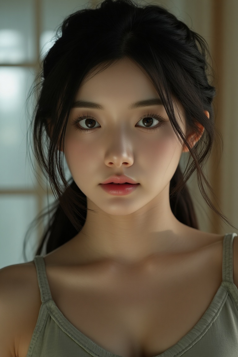 BeNhi,  A young Korean woman as Lara Croft,  (UHD on Tensor.Art