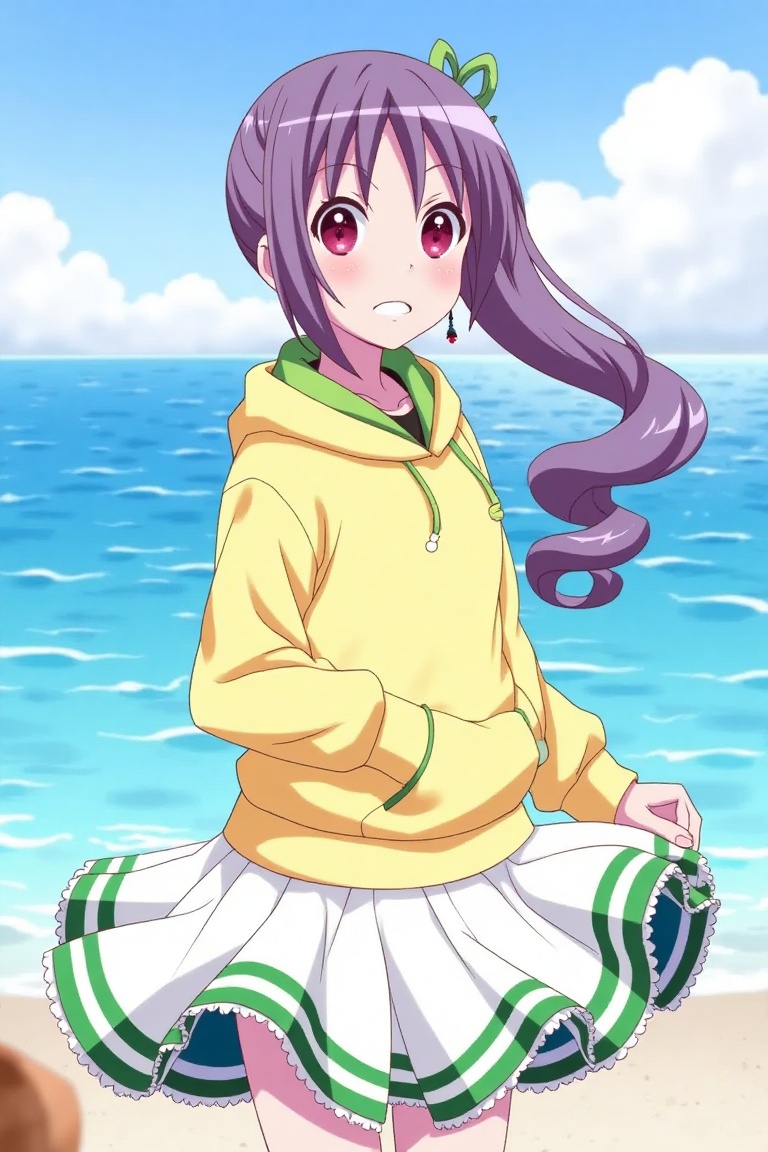 Best Quality,  Purple hair,  long hair by erusamu on Tensor.Art