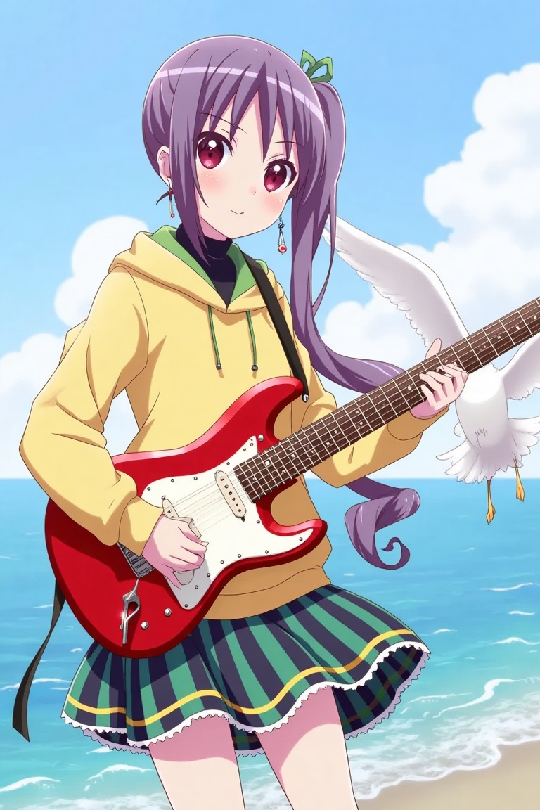 Best Quality,  Purple hair,  long hair by erusamu on Tensor.Art