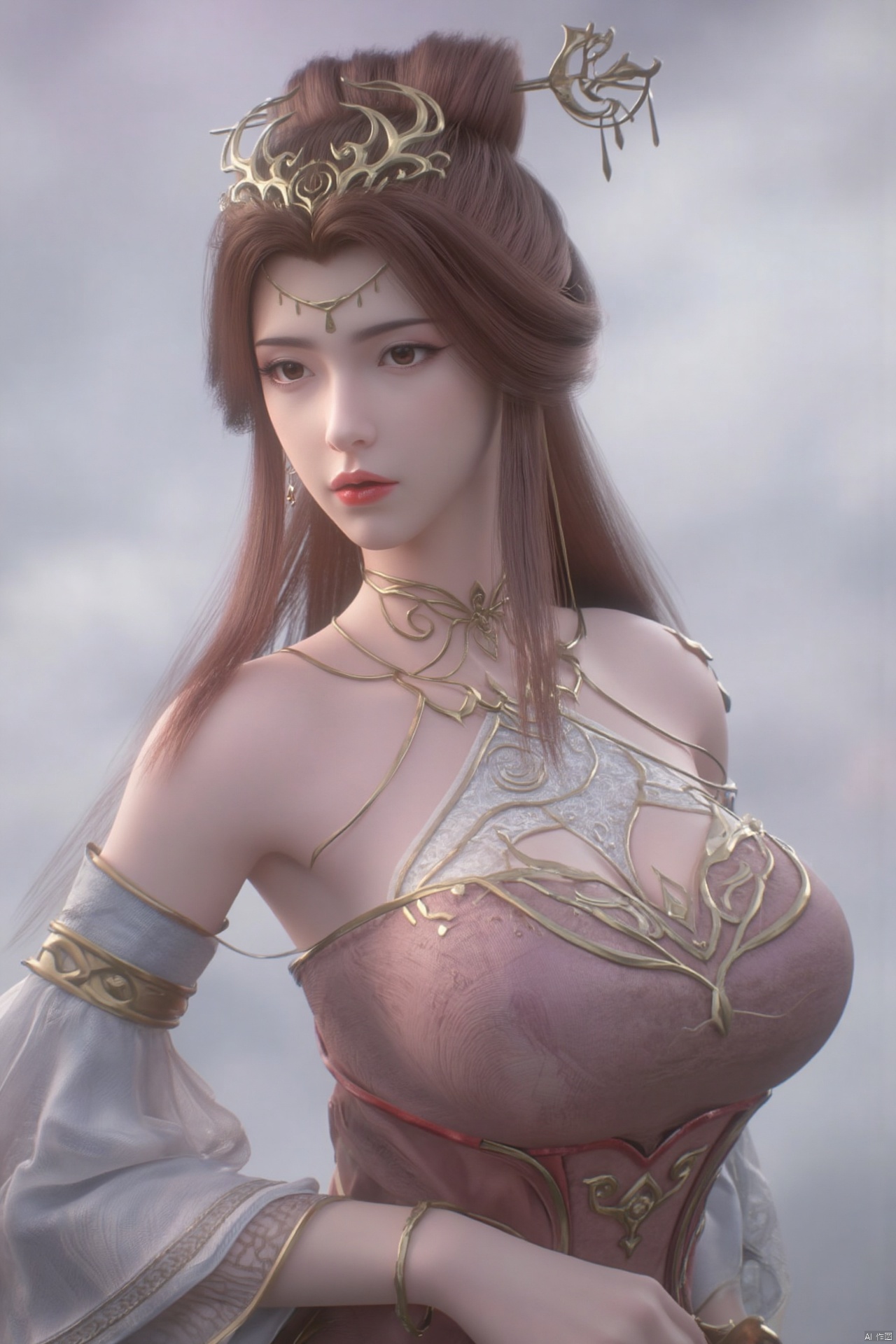 masterpiece,(best quality),official art, (1girl), (solo), ((looking_at_viewer)),((Facing the camera)),(huge breasts:2.39),Xxuner,XningyudieX,Xsulingyun,Xtianqiong,XyunluoX,XxiaobaiYZ