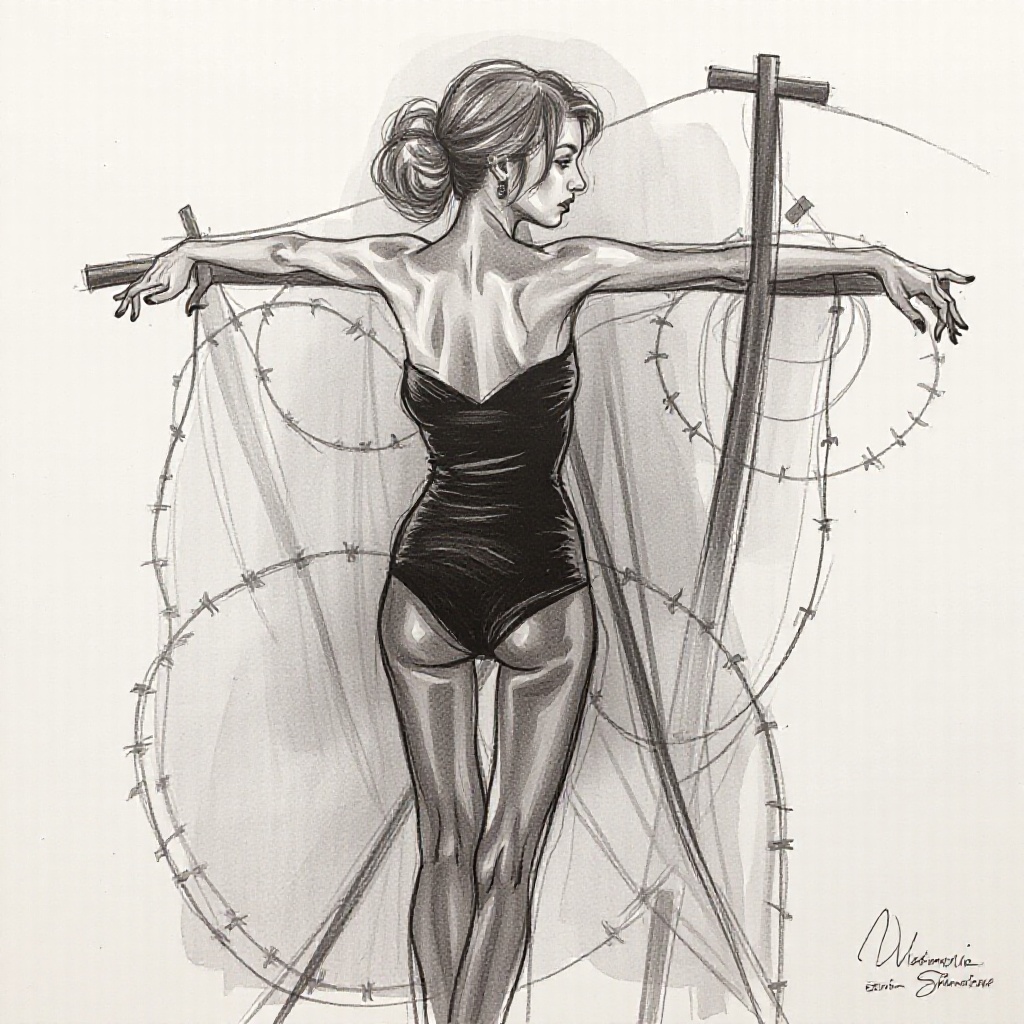 Charcoal drawing,  graphite drawing,  toned paper. Raw charcoal sketch on old paper. Create an exquisite ink drawing on wh...