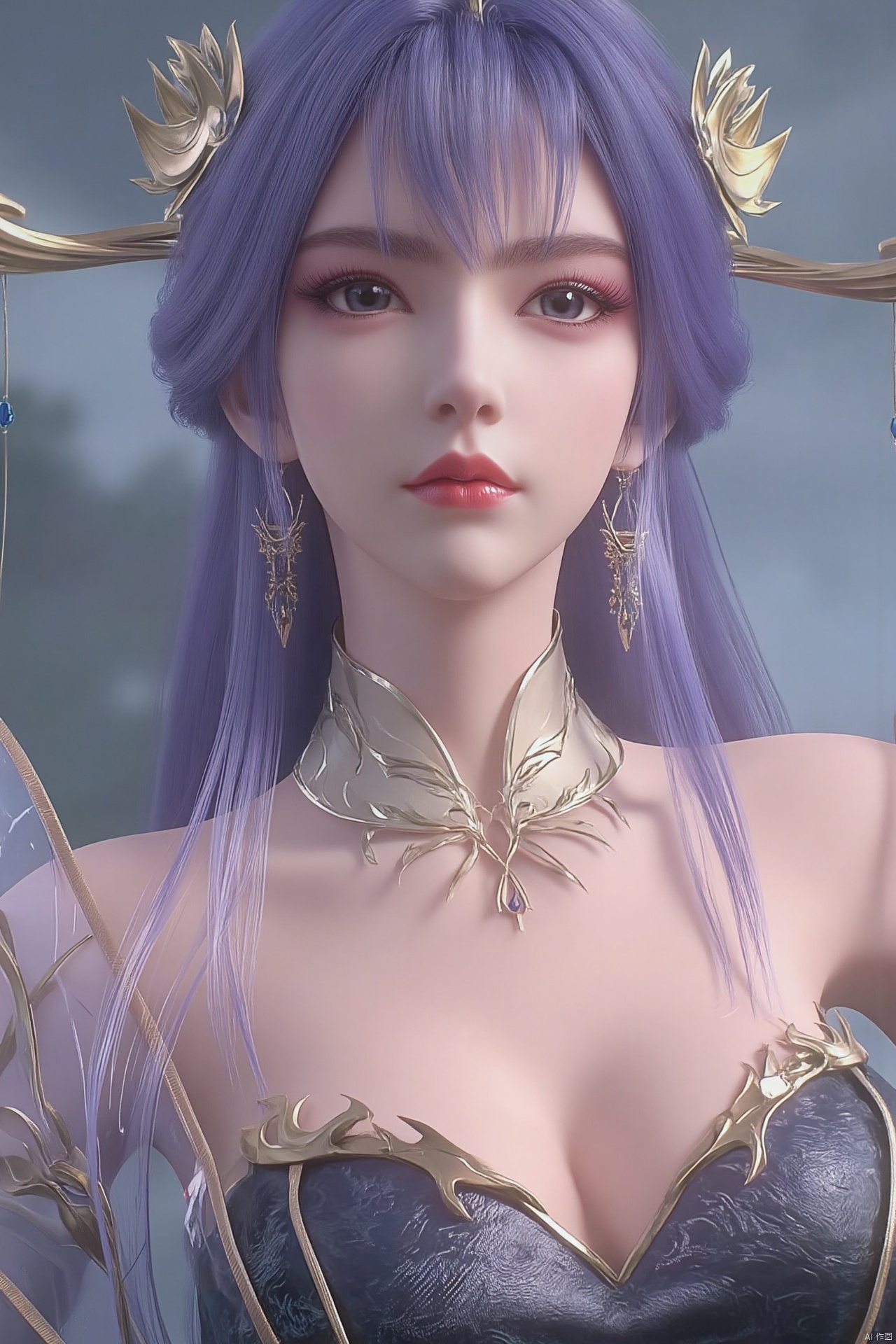 masterpiece,(best quality),official art, (1girl), (solo), ((looking_at_viewer)),((Facing the camera)),(huge breasts:2.59),Xxuner,XningyudieX,Xsulingyun,Xtianqiong,XyunluoX,XxiaobaiYZ