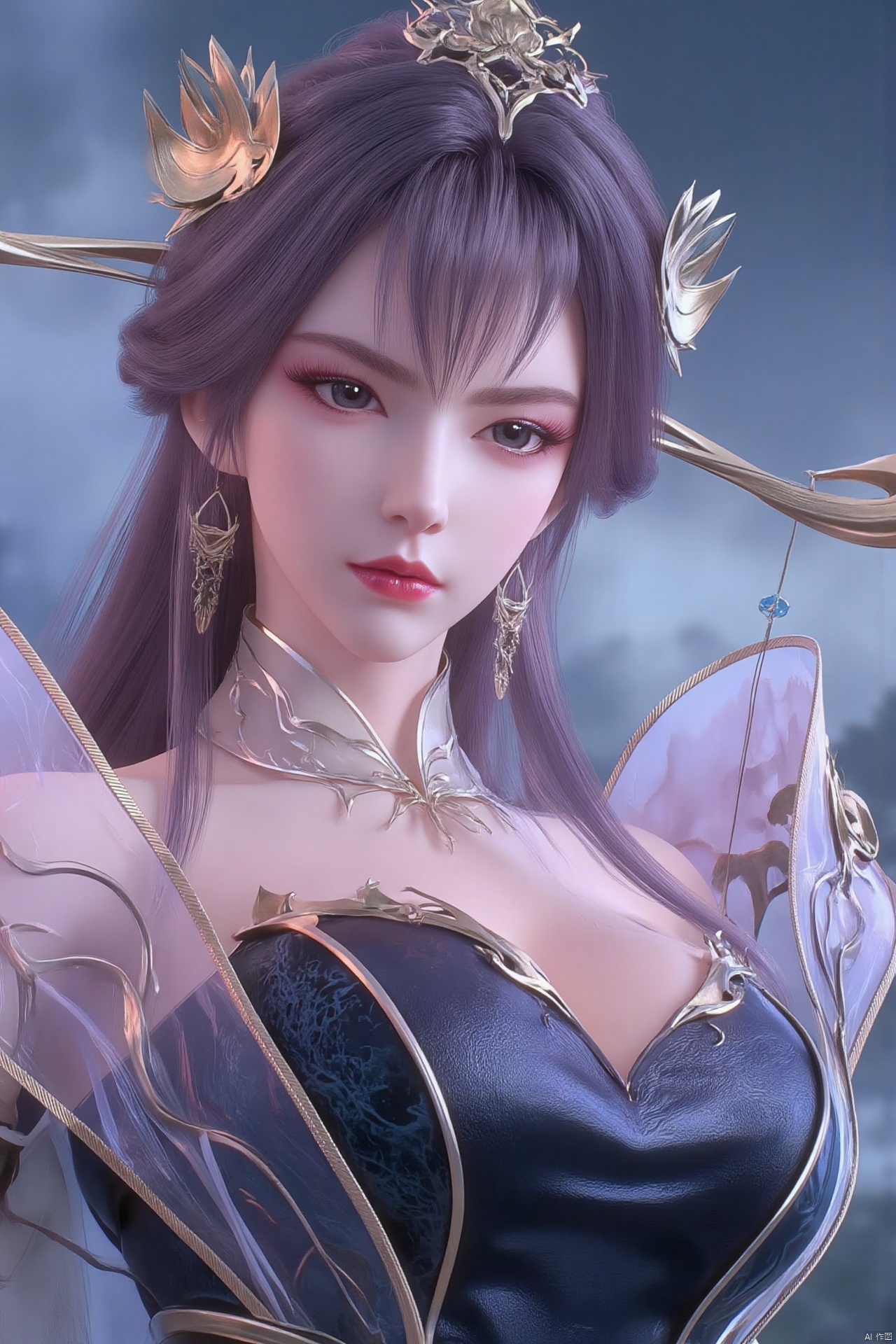 masterpiece,(best quality),official art, (1girl), (solo), ((looking_at_viewer)),((Facing the camera)),(huge breasts:2.39),Xxuner,XningyudieX,Xsulingyun,Xtianqiong,XyunluoX,XxiaobaiYZ