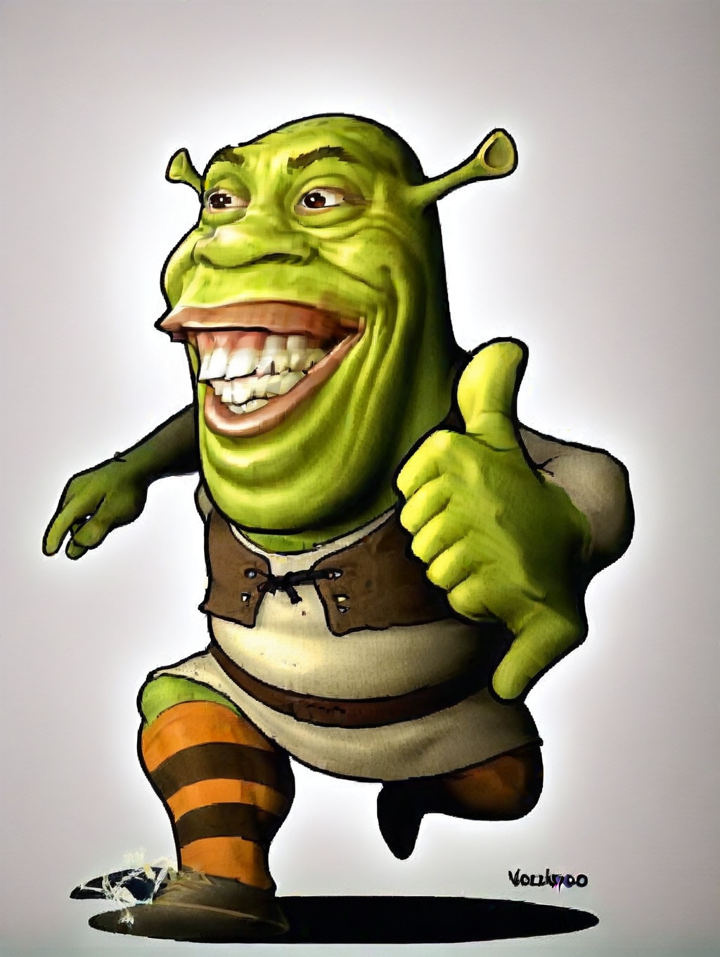 shrek,  green skin,  SaleFulbo on Tensor.Art