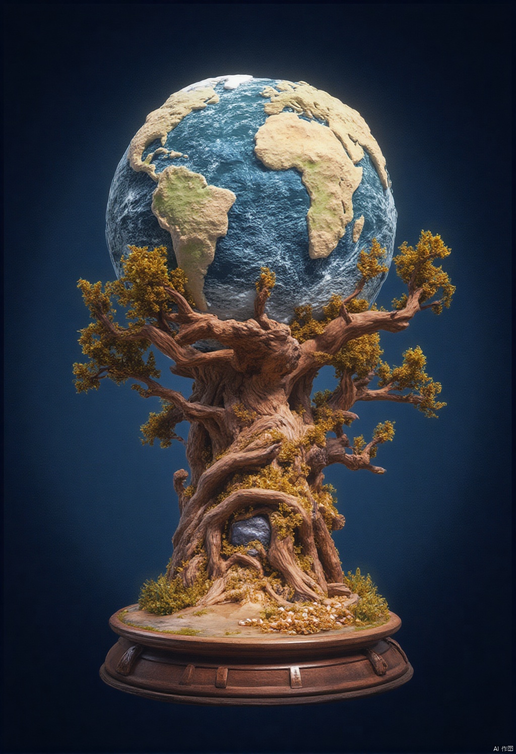 The world in the cup,