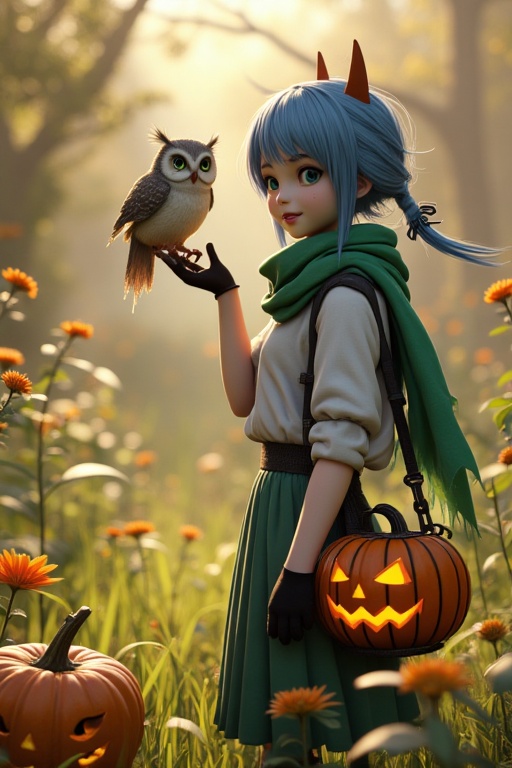 Halloween Topic | F | Luci by Lucifer XIII on Tensor.Art