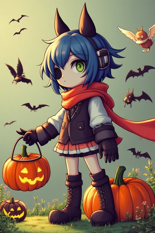 Halloween Topic | F | Luci by Lucifer XIII on Tensor.Art