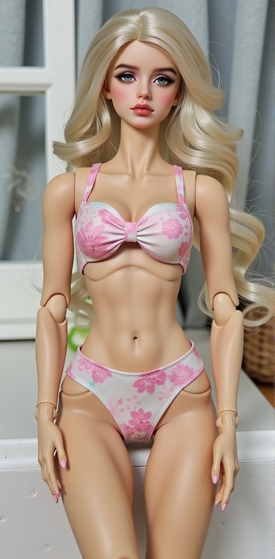 beautiful woman,  blonde,  summer costume on Tensor.Art