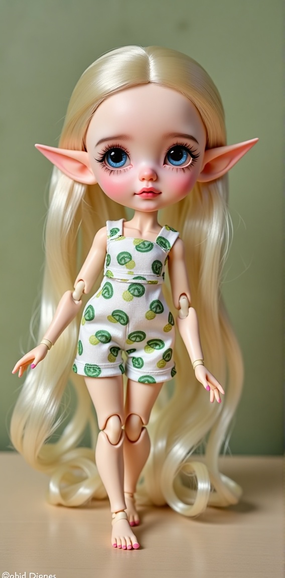 cute doll,  elf,  blonde on Tensor.Art