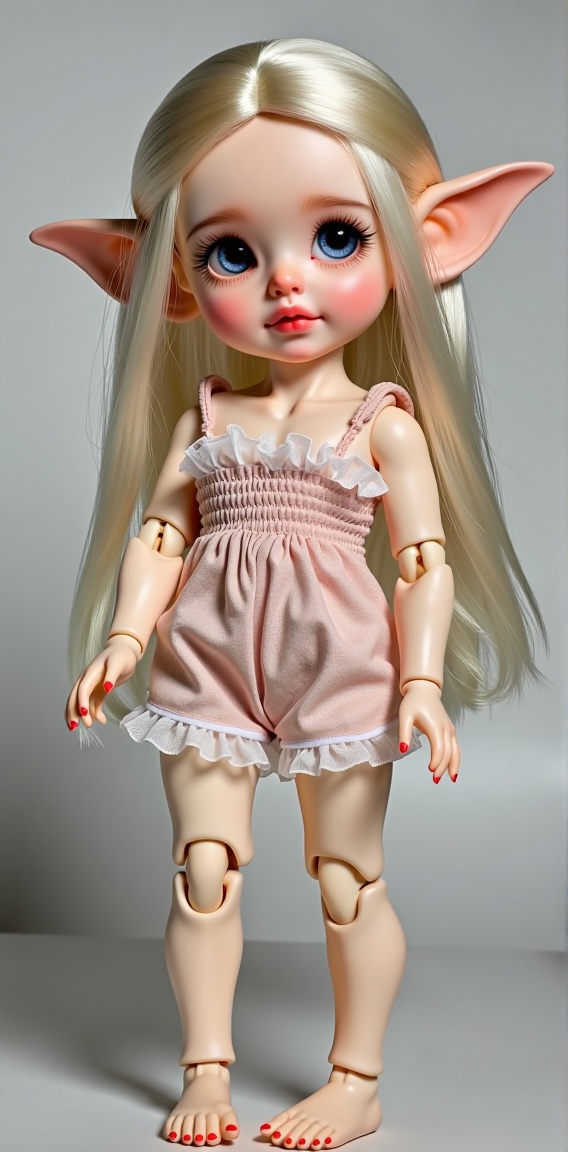 cute doll,  elf,  blonde on Tensor.Art
