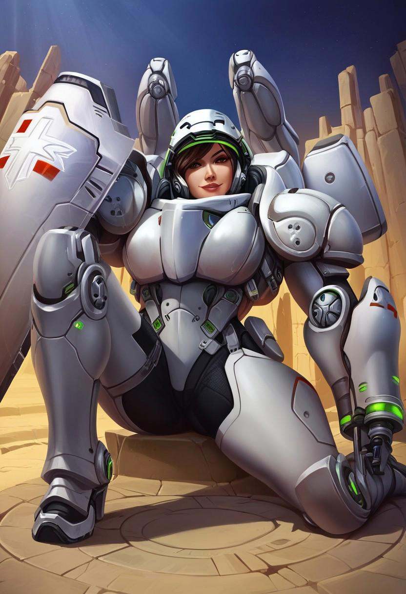 Lt.Morales,  1girl,  solo on Tensor.Art