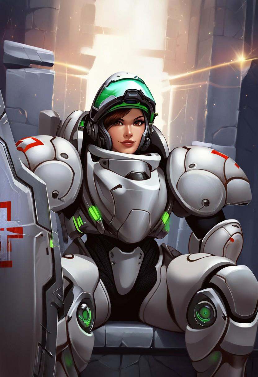 Lt.Morales,  1girl,  solo on Tensor.Art