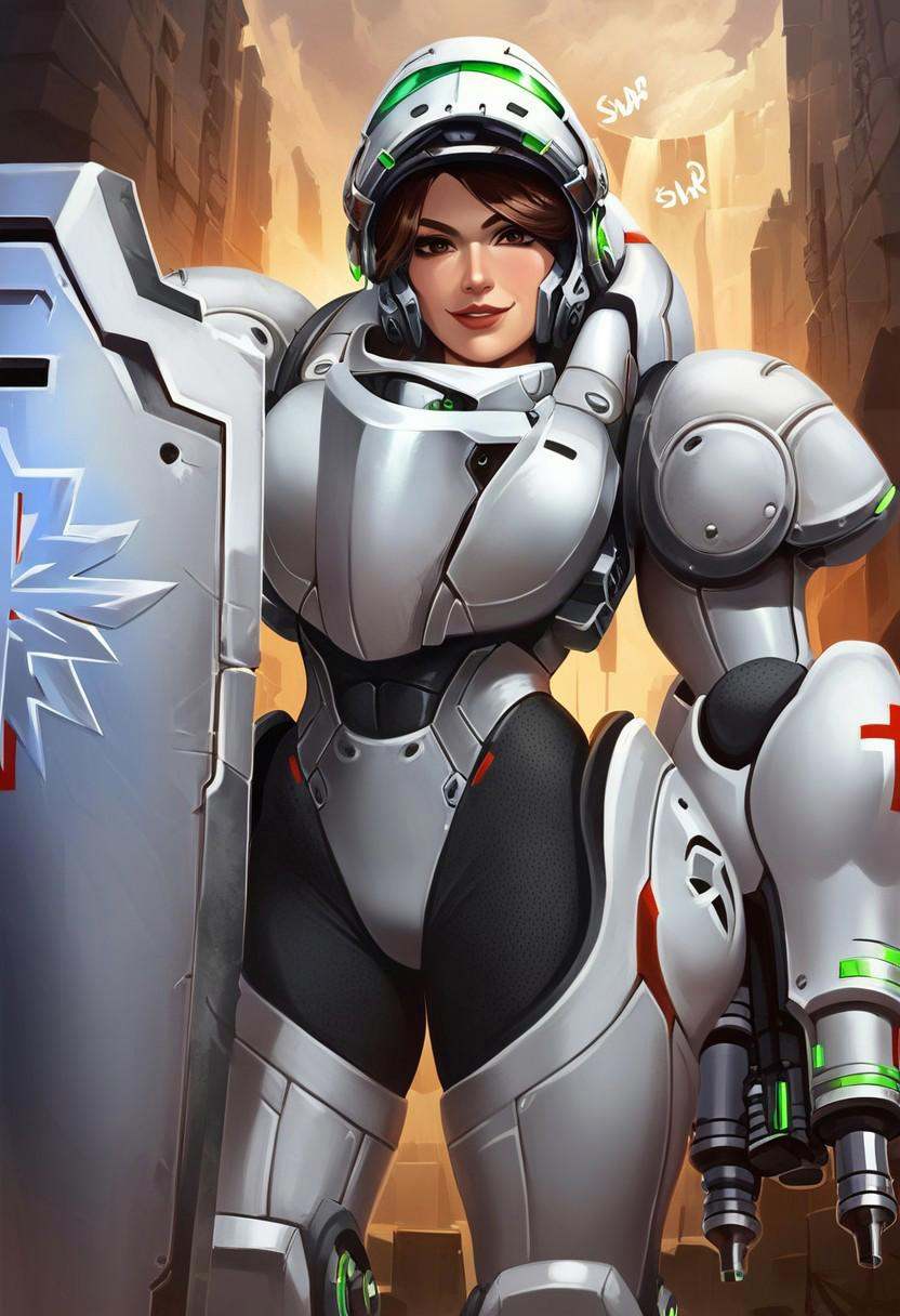 Lt.Morales,  1girl,  solo on Tensor.Art